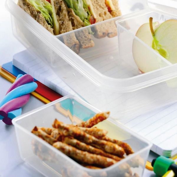 Clip & Close - 1.1L Rectangular with inserts