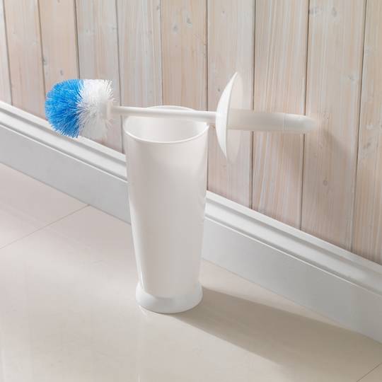 Closed toilet brush