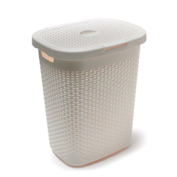 50L Rattan Effect Hamper