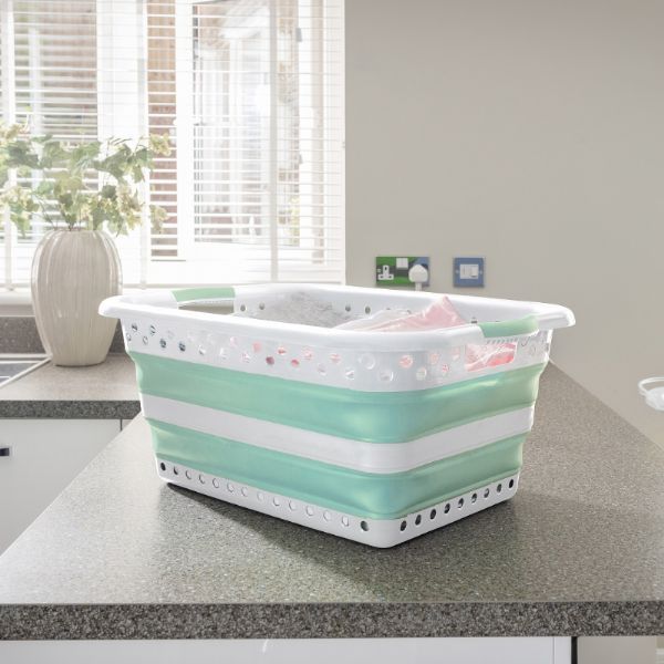 45L Collapsible Laundry Basket