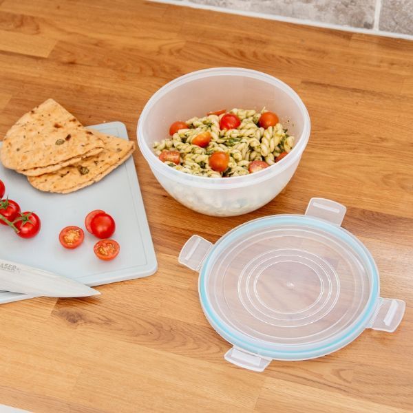 Clip & Close Set of 3 Salad Bowls