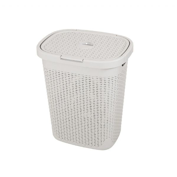 50L Rattan Effect Hamper