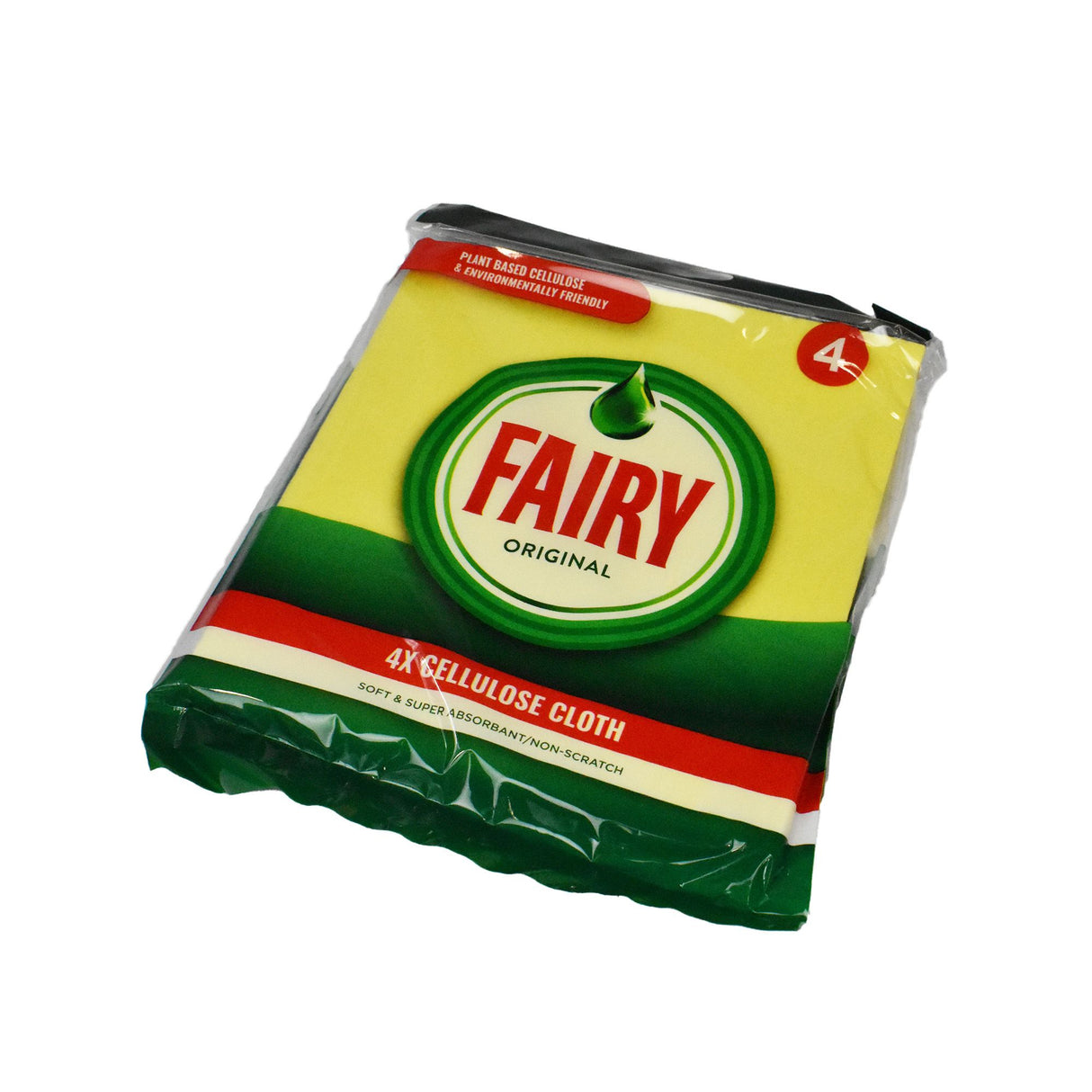 Fairy Cellulose Cloths 4pk