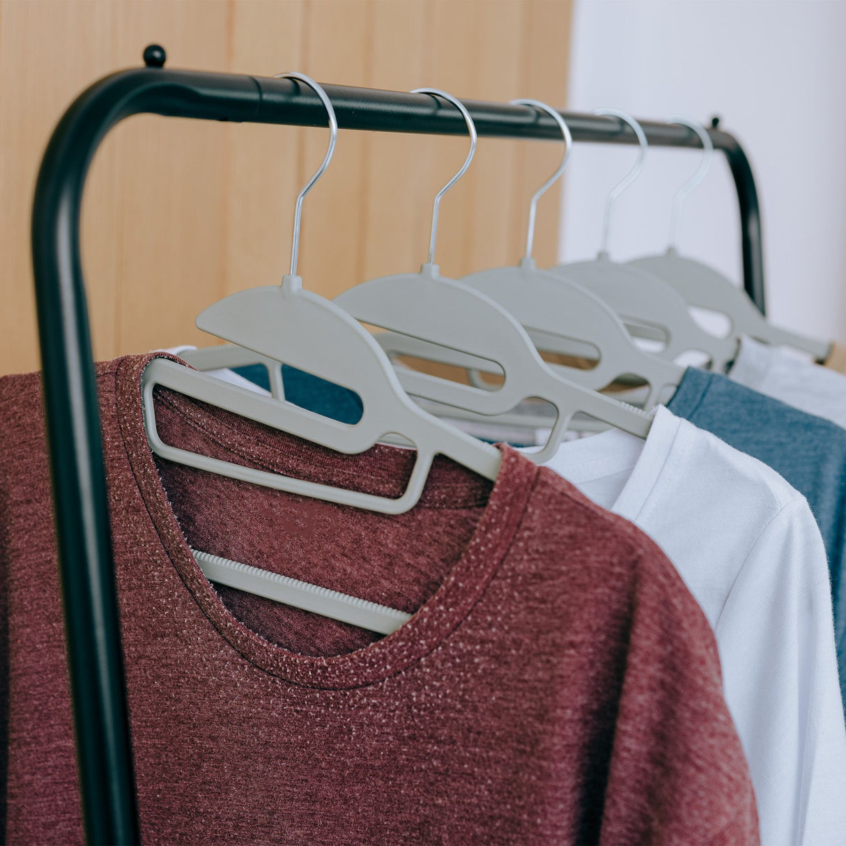 Rubber Clothes Hangers 10pk