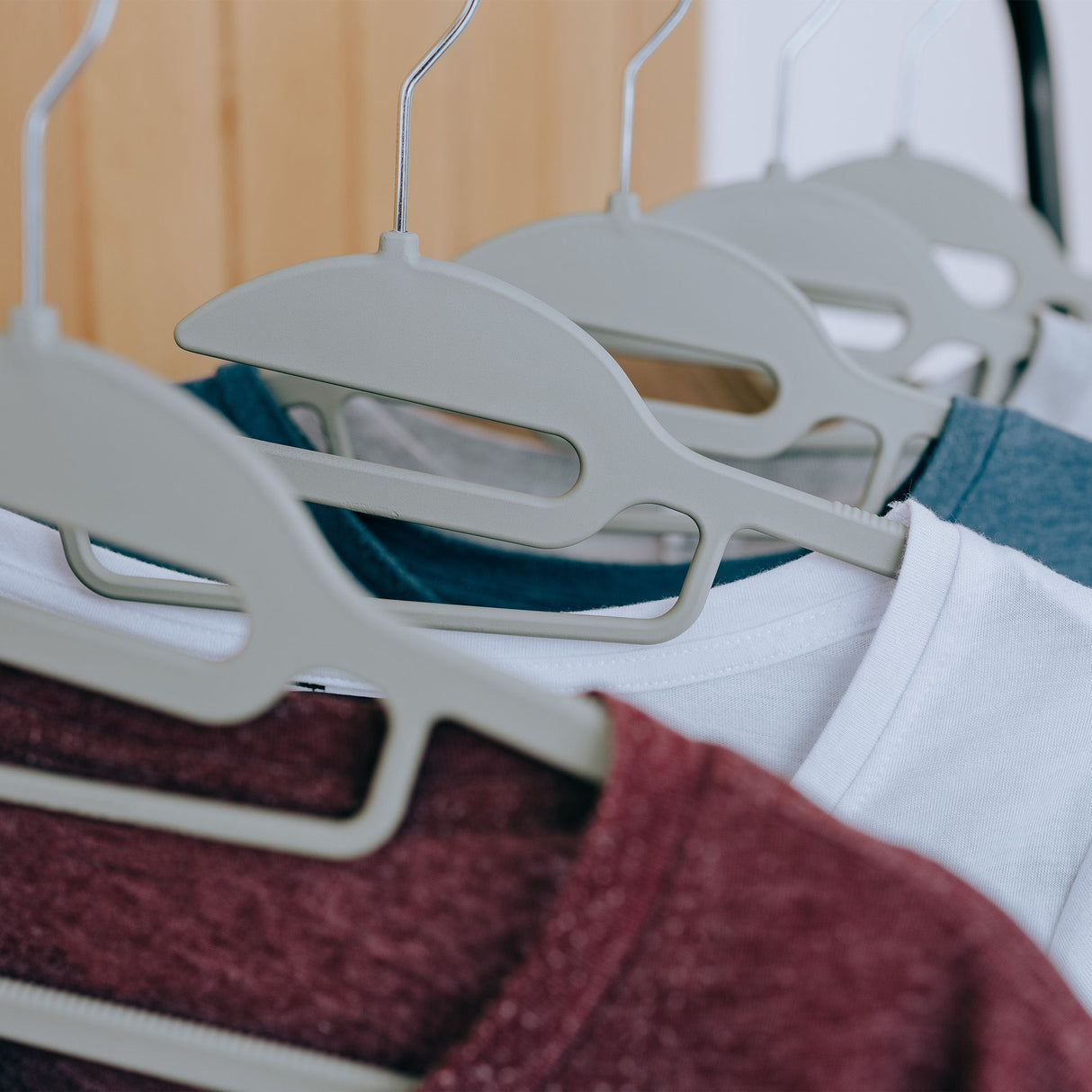 Rubber Clothes Hangers 10pk