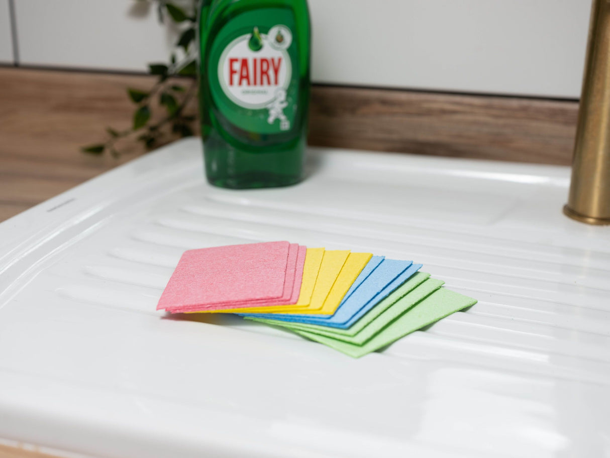 Fairy Compostable Compressed Cellulose Sponge 12pk