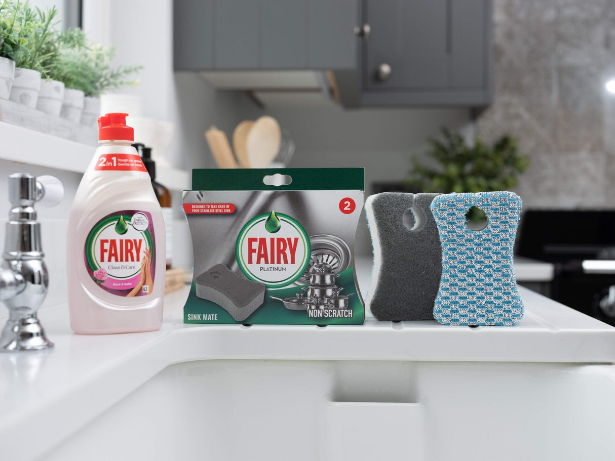 Fairy Platinum Sink Mate 2pk