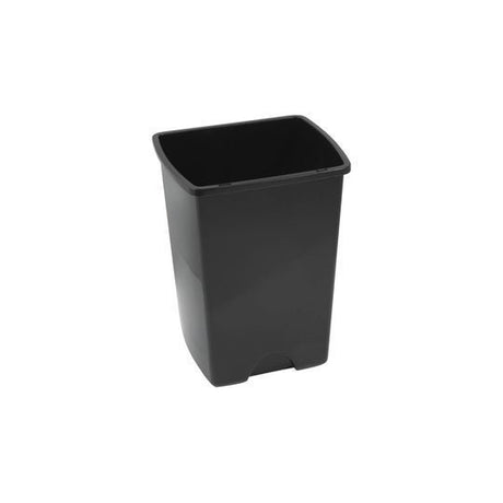 A black rectangular 25L bin base