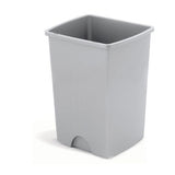 A grey rectangular 25L bin base