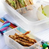 Clip & Close - 1.1L Rectangular with inserts
