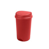 50L Press top plastic bin