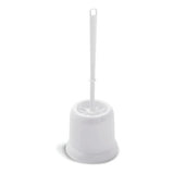 Round toilet brush