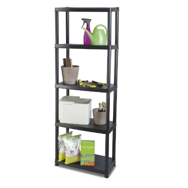 5 shelf storage
