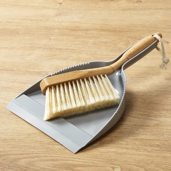 Bamboo Dustpan & Brush