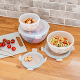 Clip & Close Set of 3 Salad Bowls