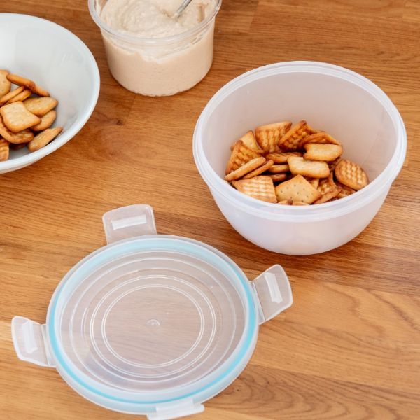 Clip & Close Set of 3 Salad Bowls