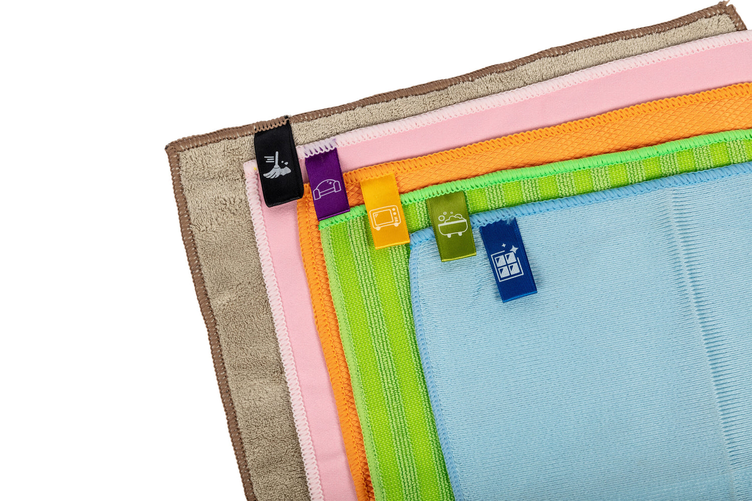 Premium Microfibre Cloths with ID Tags