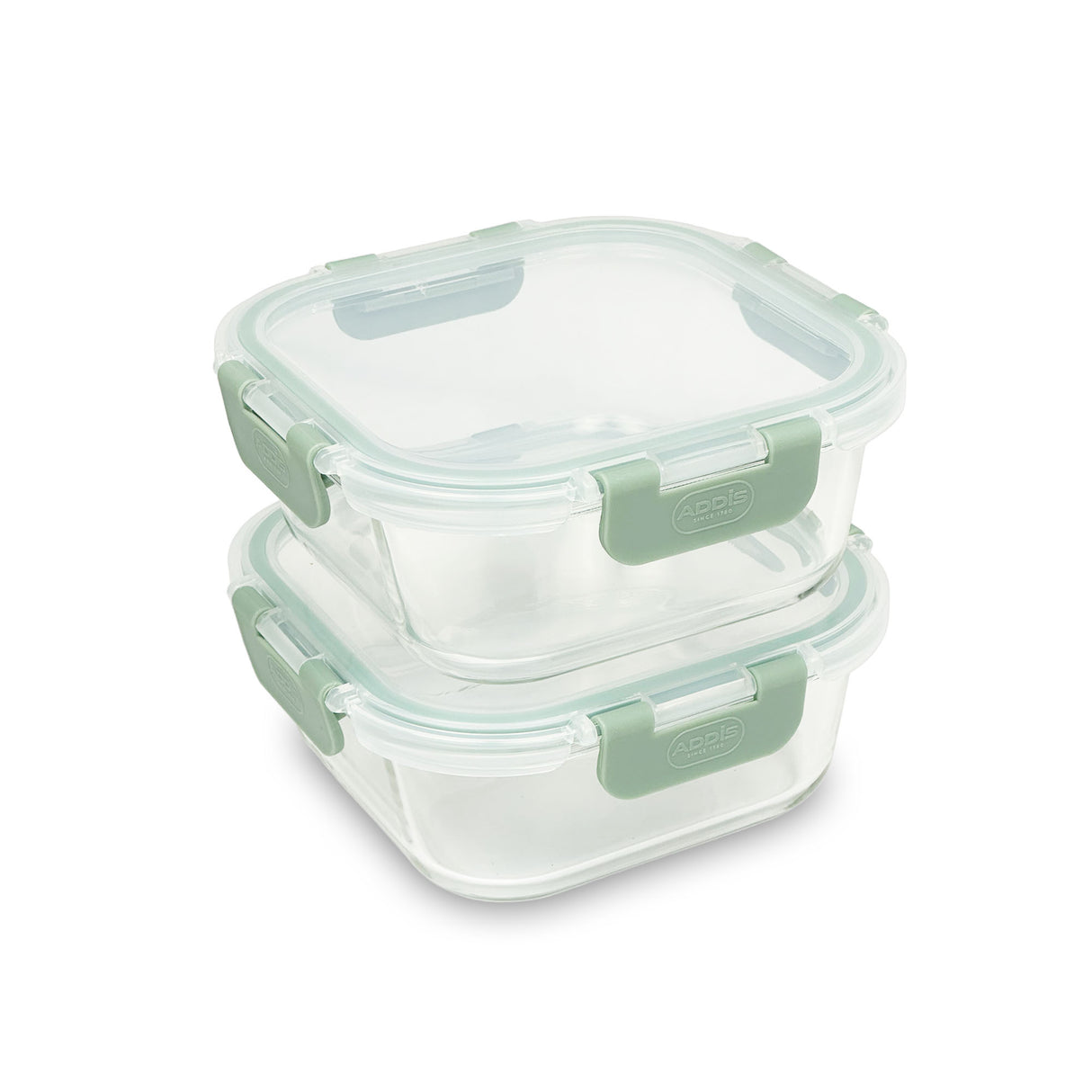 Clip Tight Glass - 800ml. 2pk