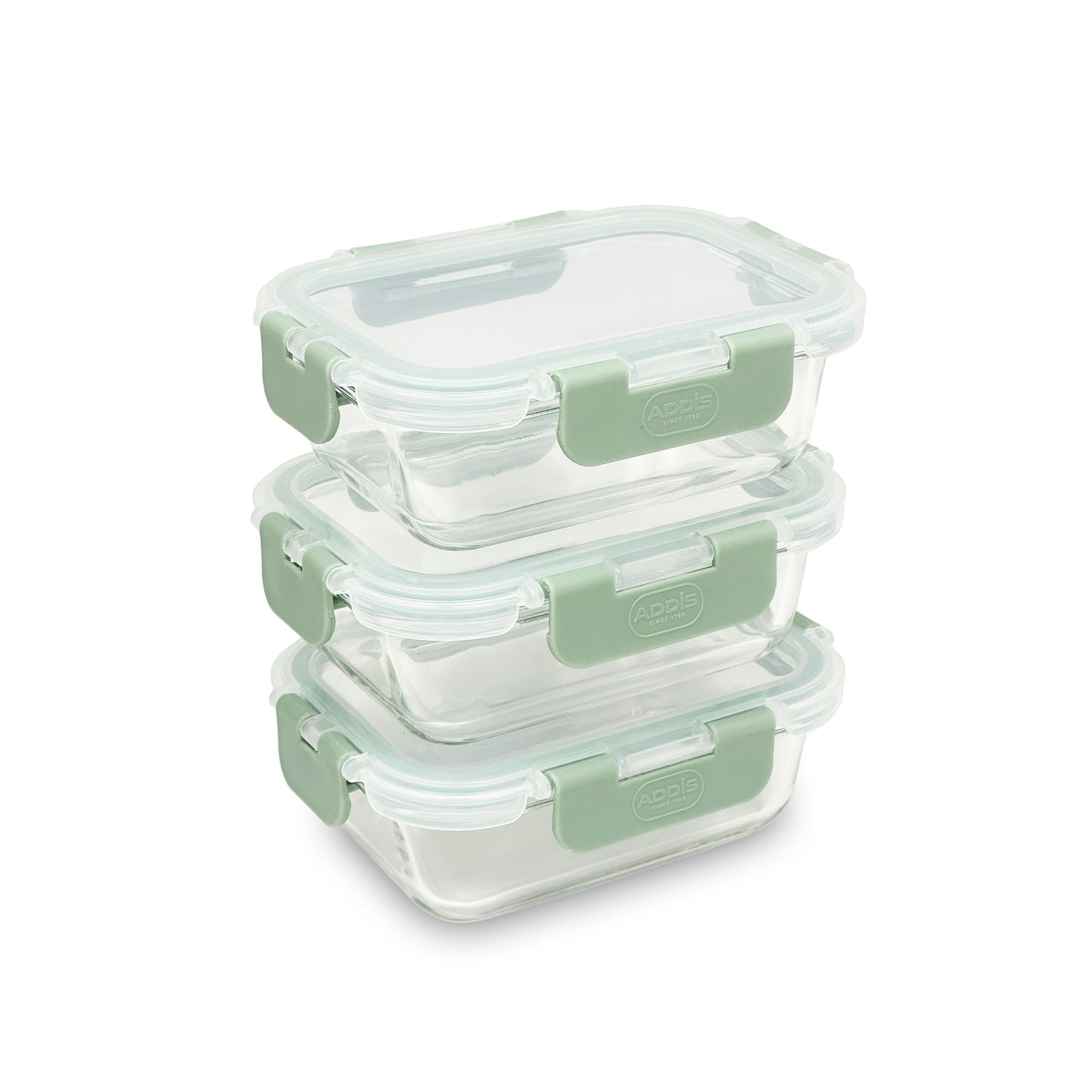 Clip Tight Glass - 370ml. 3pk