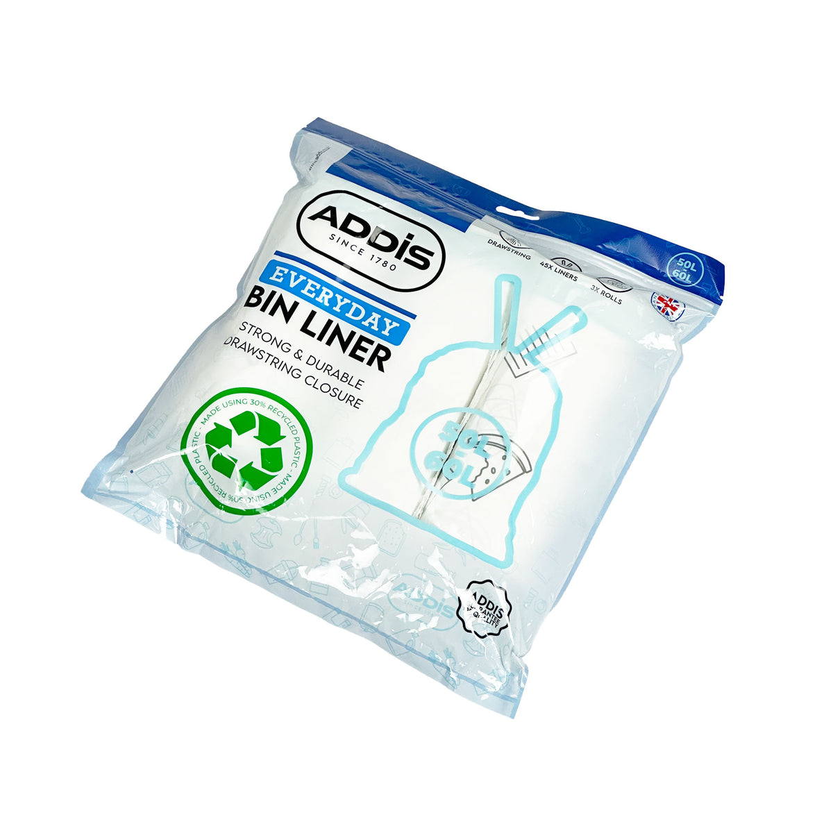 50L-60L Everyday Bin Liners