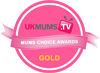 Mums Choice Awards Badge (Gold)