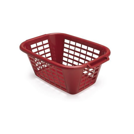Red linen 2025 basket