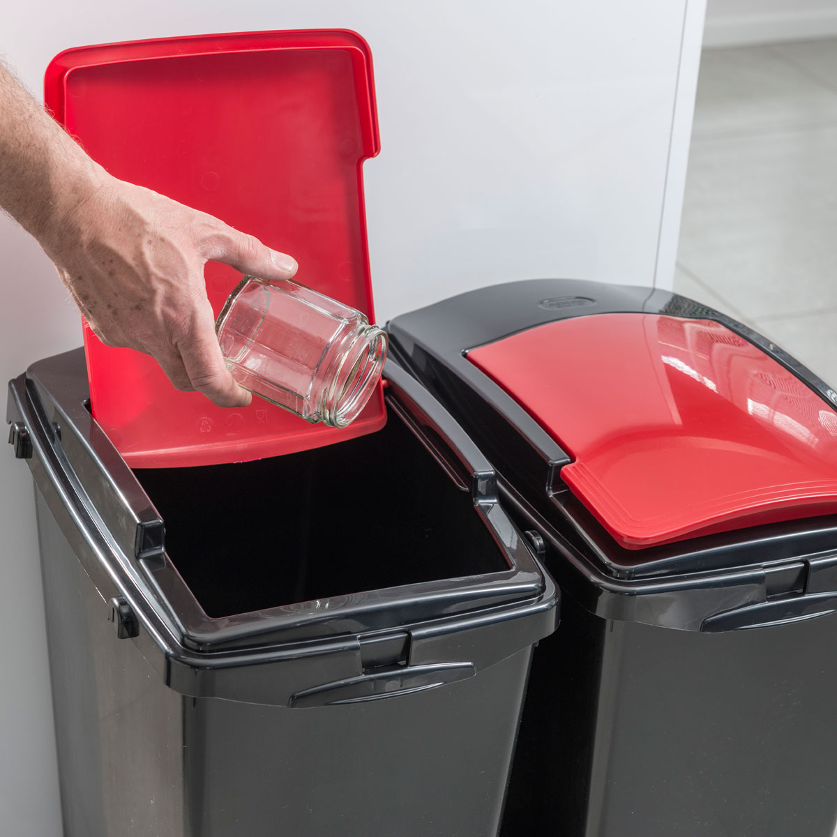 Addis 40L recycling bin lid 517645 517619 517618