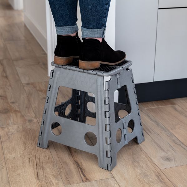 Tall step stool folding discount