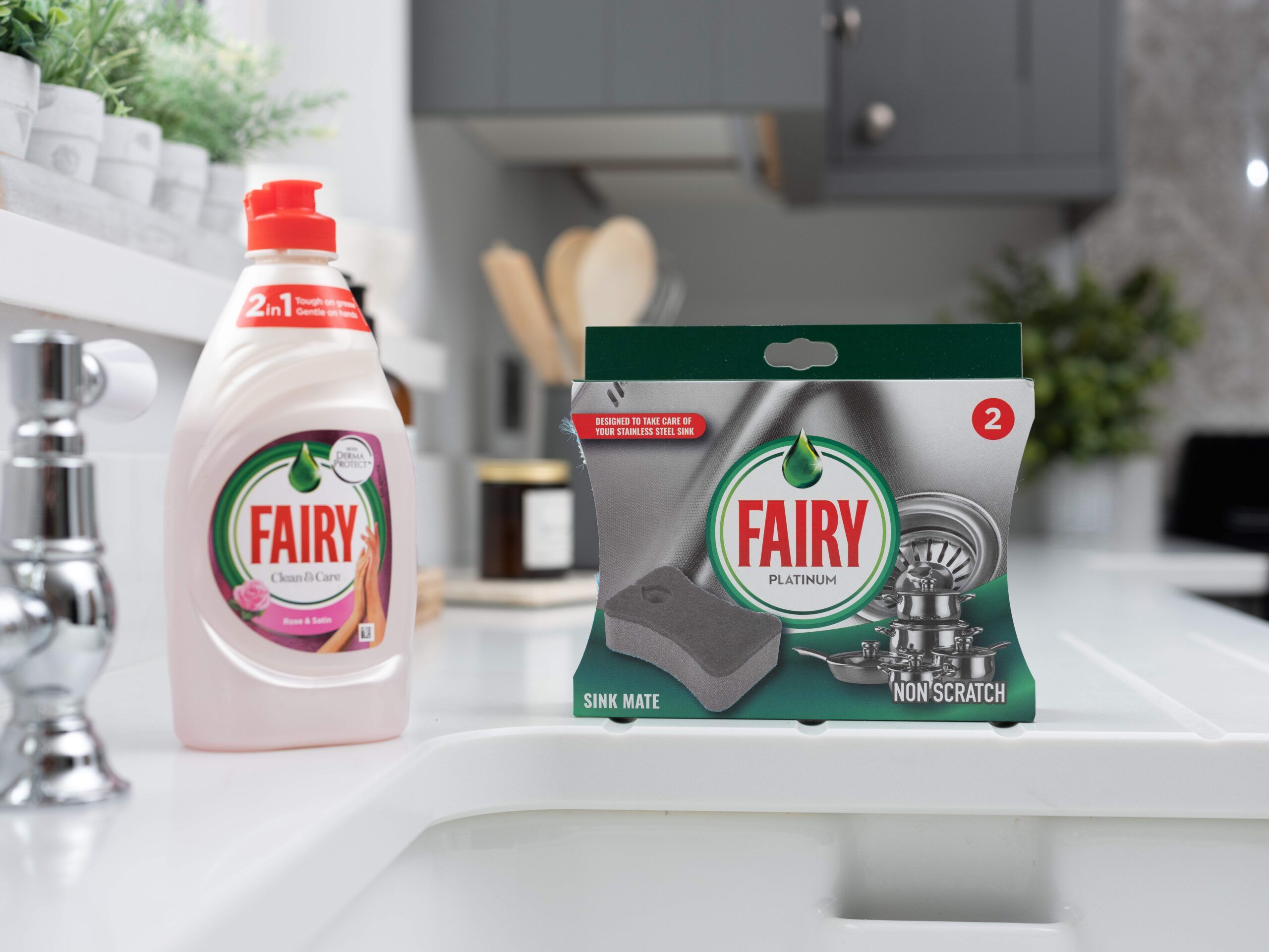 Addis Fairy Platinum Sink Mate 2pk (518948)