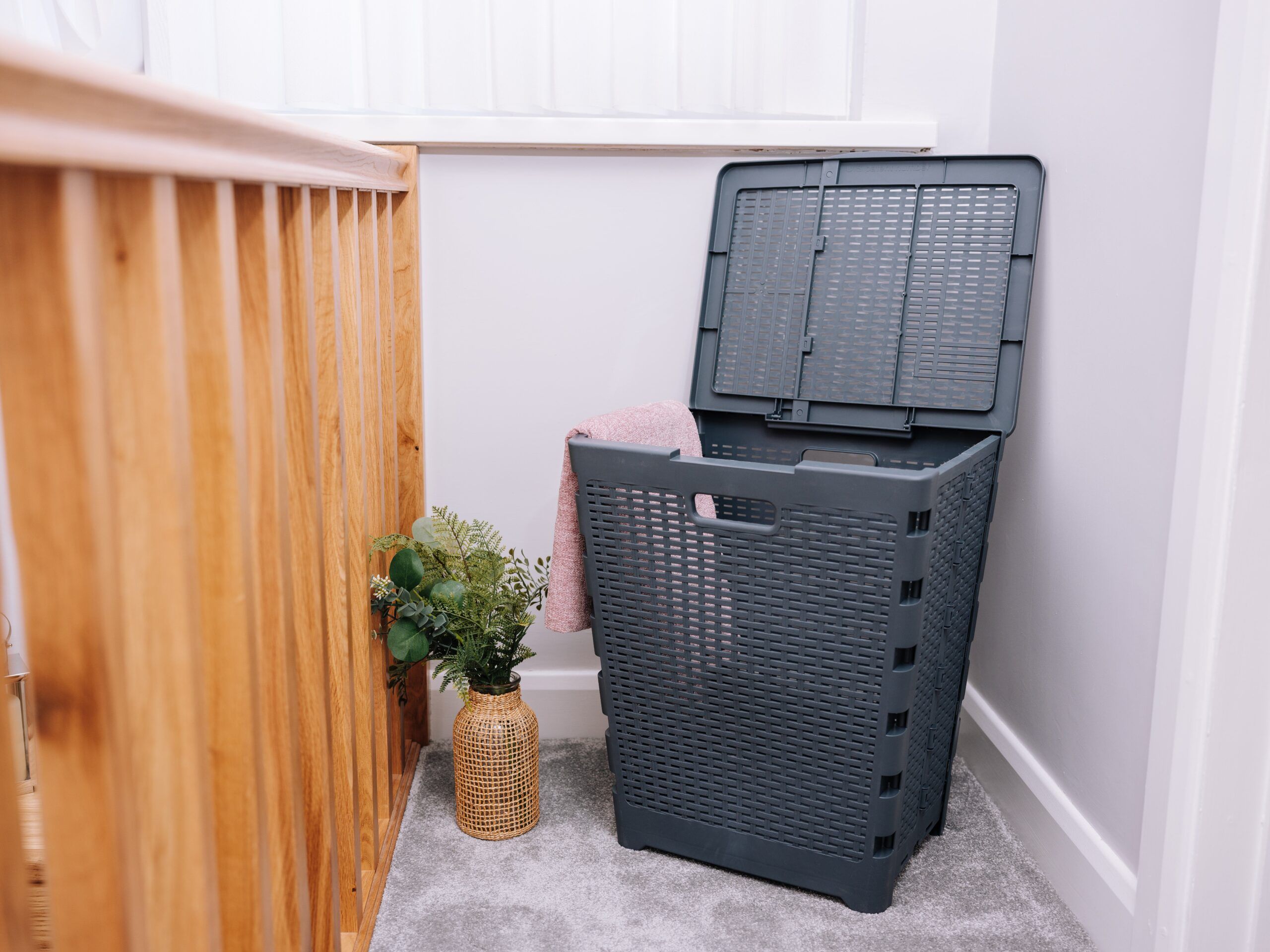 Addis Folding Laundry Hamper (519074)