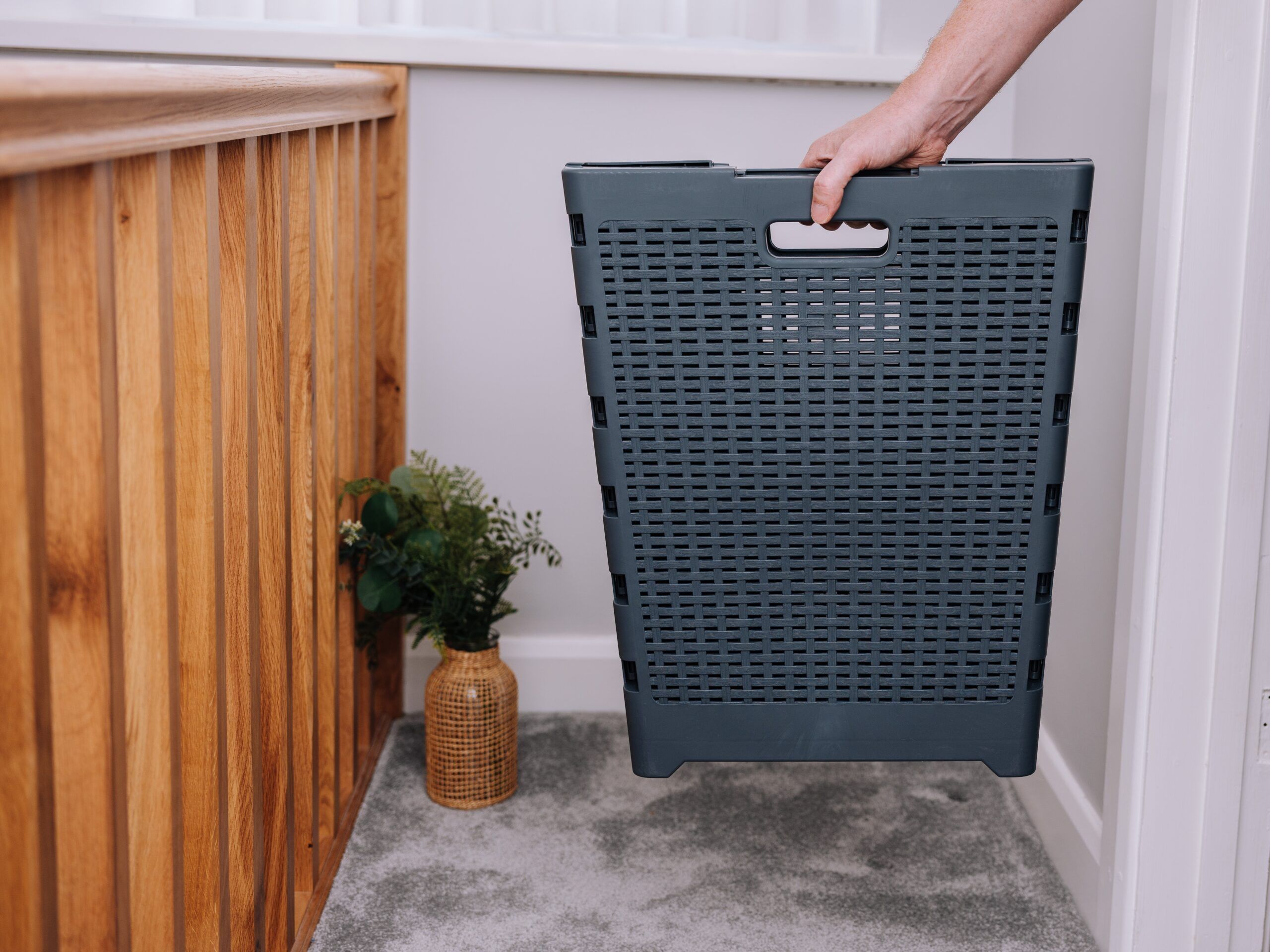 Addis Folding Laundry Hamper (519074)