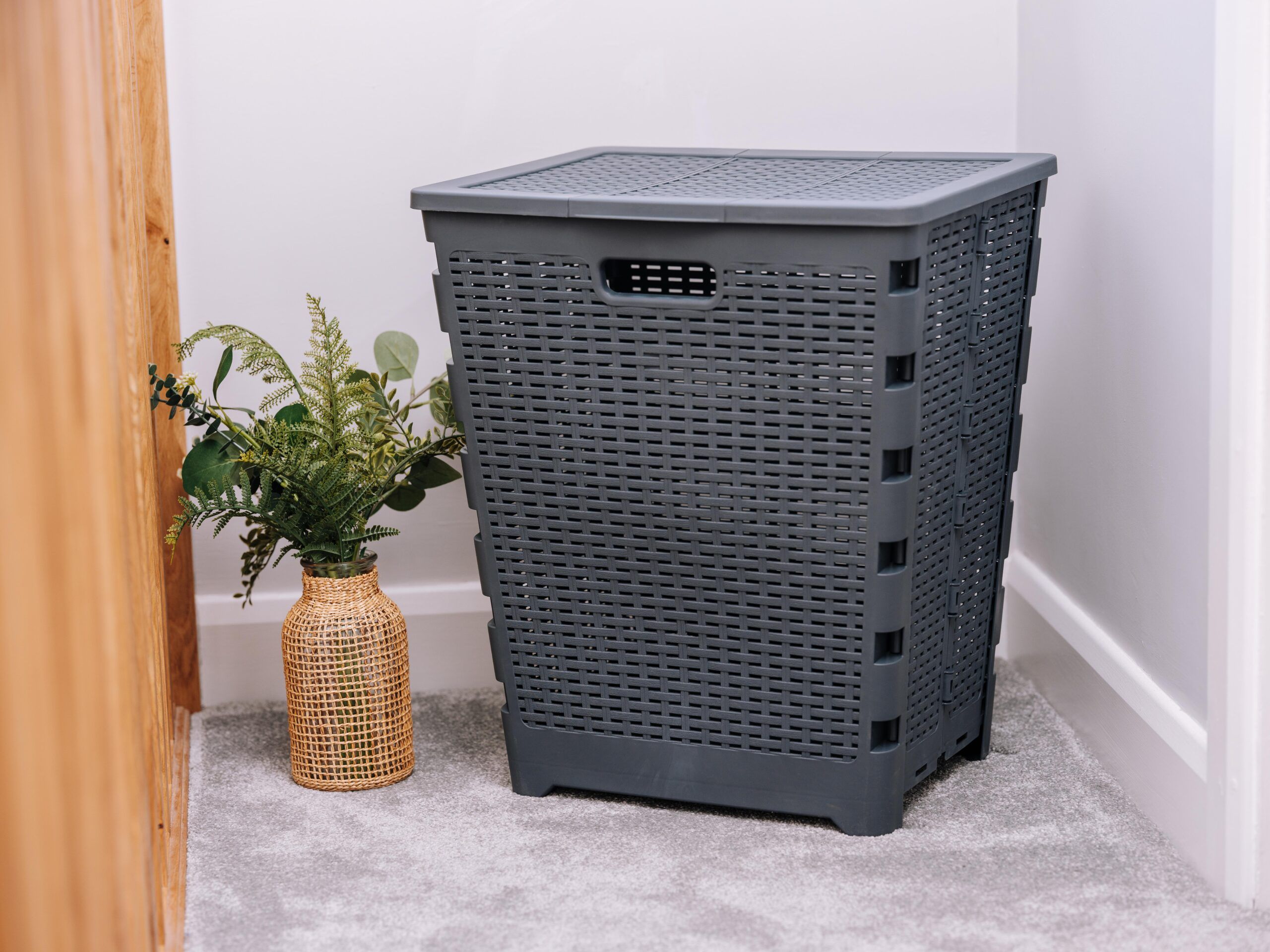 Addis Folding Laundry Hamper (519074)