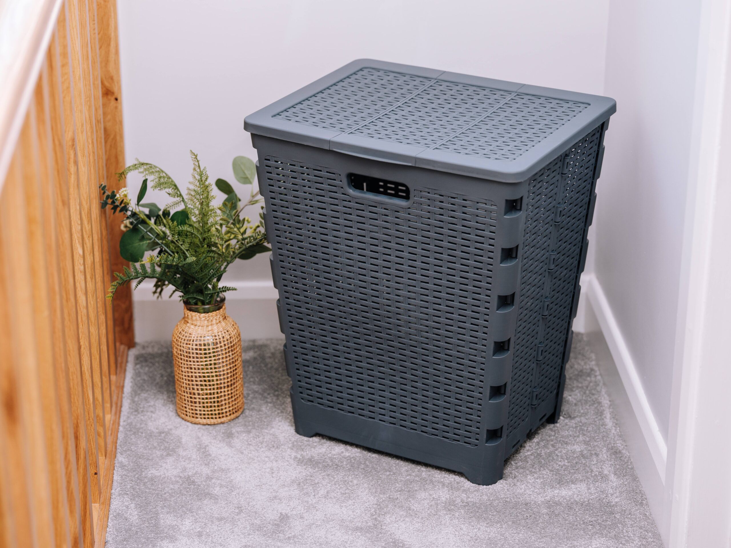 Addis Folding Laundry Hamper (519074)
